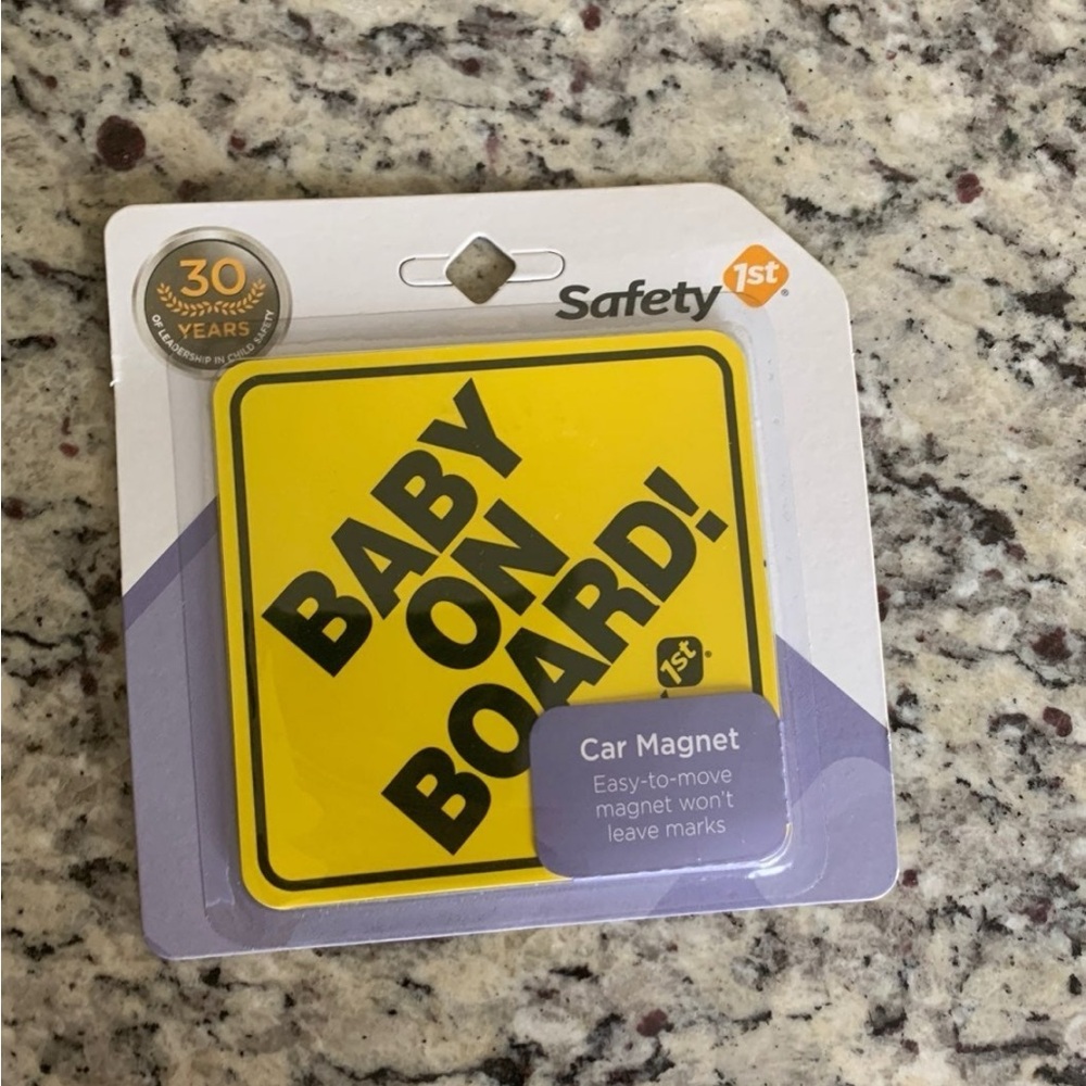 Baby On Board Car Magnet